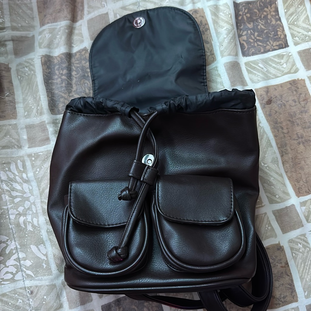Brown Small Back Pack